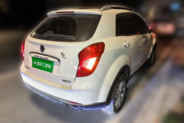 Used SsangYong Korando 2014 2.0L Gasoline Two-Wheel Drive Manual Comfort Navigation Edition Rear Right 45 Deg