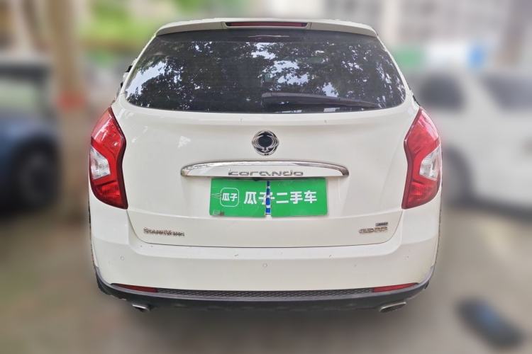 Used SsangYong Korando 2014 2.0L Gasoline 4x4 Automatic Luxury Navigation Edition Rear