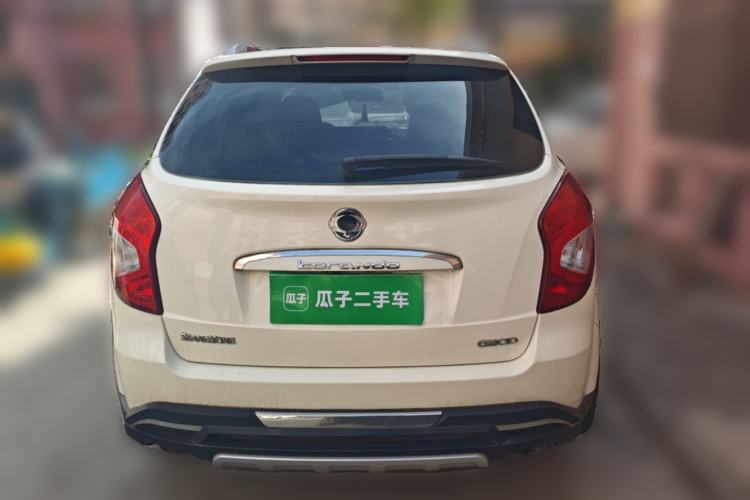 Used SsangYong Korando 2014 2.0L Gasoline Two-Wheel Drive Automatic Elite Navigation Edition Rear