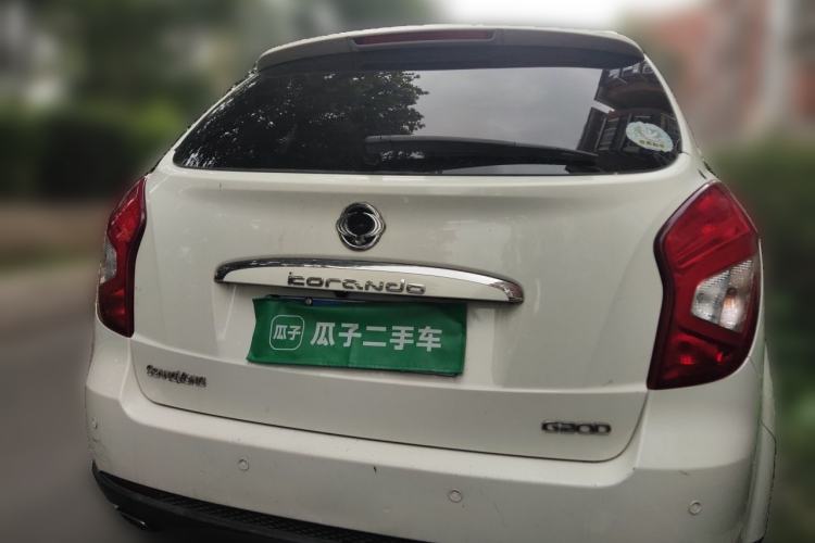 Used SsangYong Korando 2014 2.0L Gasoline Two-Wheel Drive Automatic Elite Navigation Edition Rear