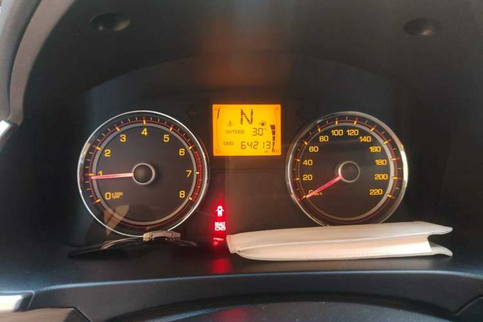 Used SsangYong Korando 2015 2.0L Two-Wheel Drive Automatic ZhiChun Version Odometer Close Up