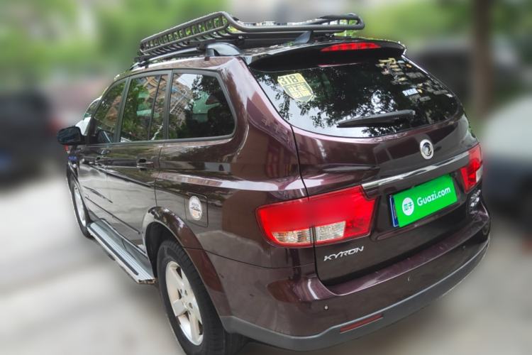 Used SsangYong Kyron 2011 2.0T Two-Wheel Drive Luxury Navigation Edition Rear Left 45 Deg