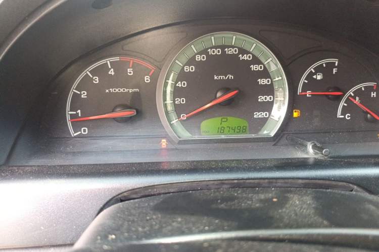 Used SsangYong Rexton 2010 270XDi Deluxe Flagship Edition Odometer Close Up