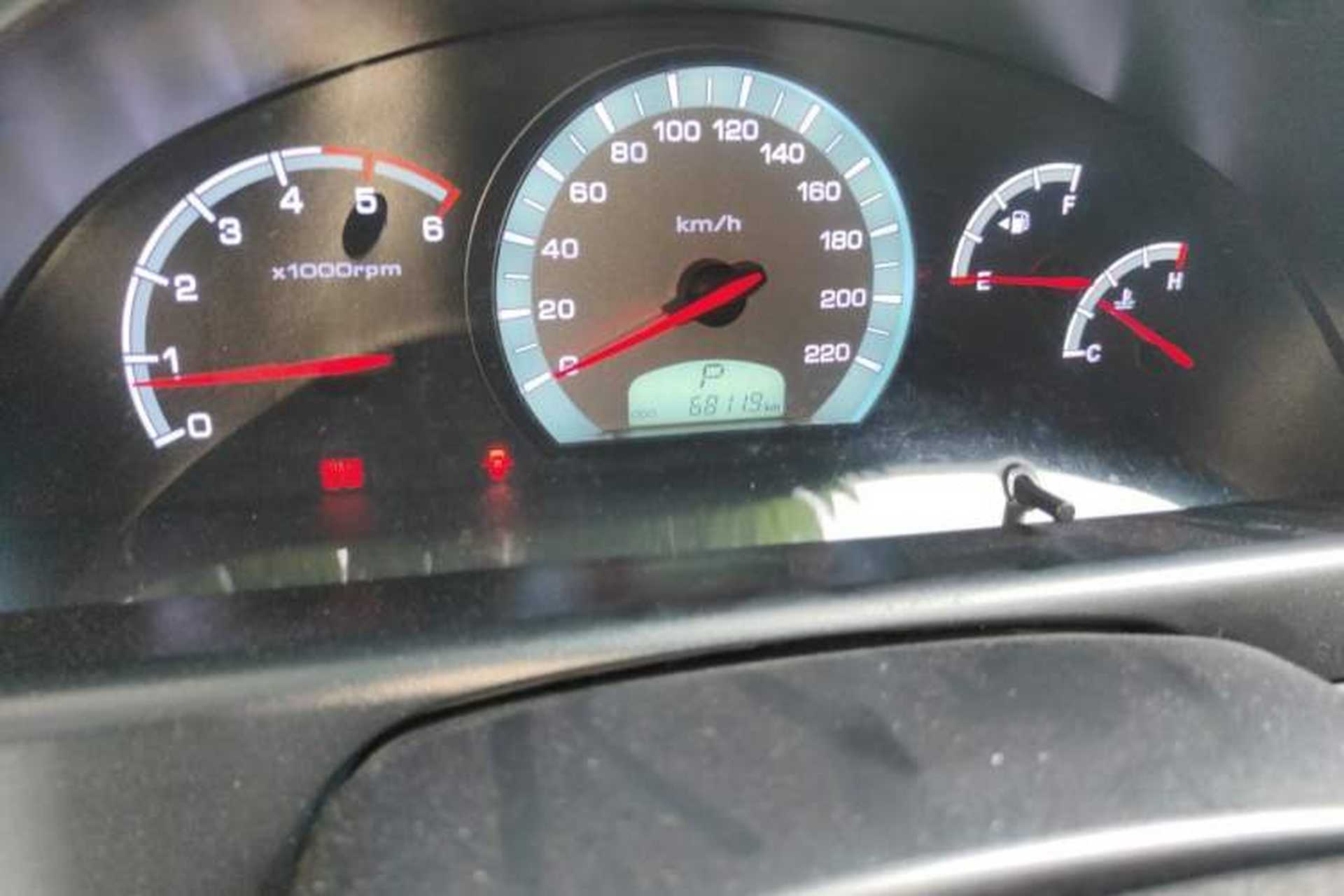 Used SsangYong Rexton W 2014 2.0T Four-Wheel Drive Luxury Navigation Version with 5 Seats Odometer Close Up