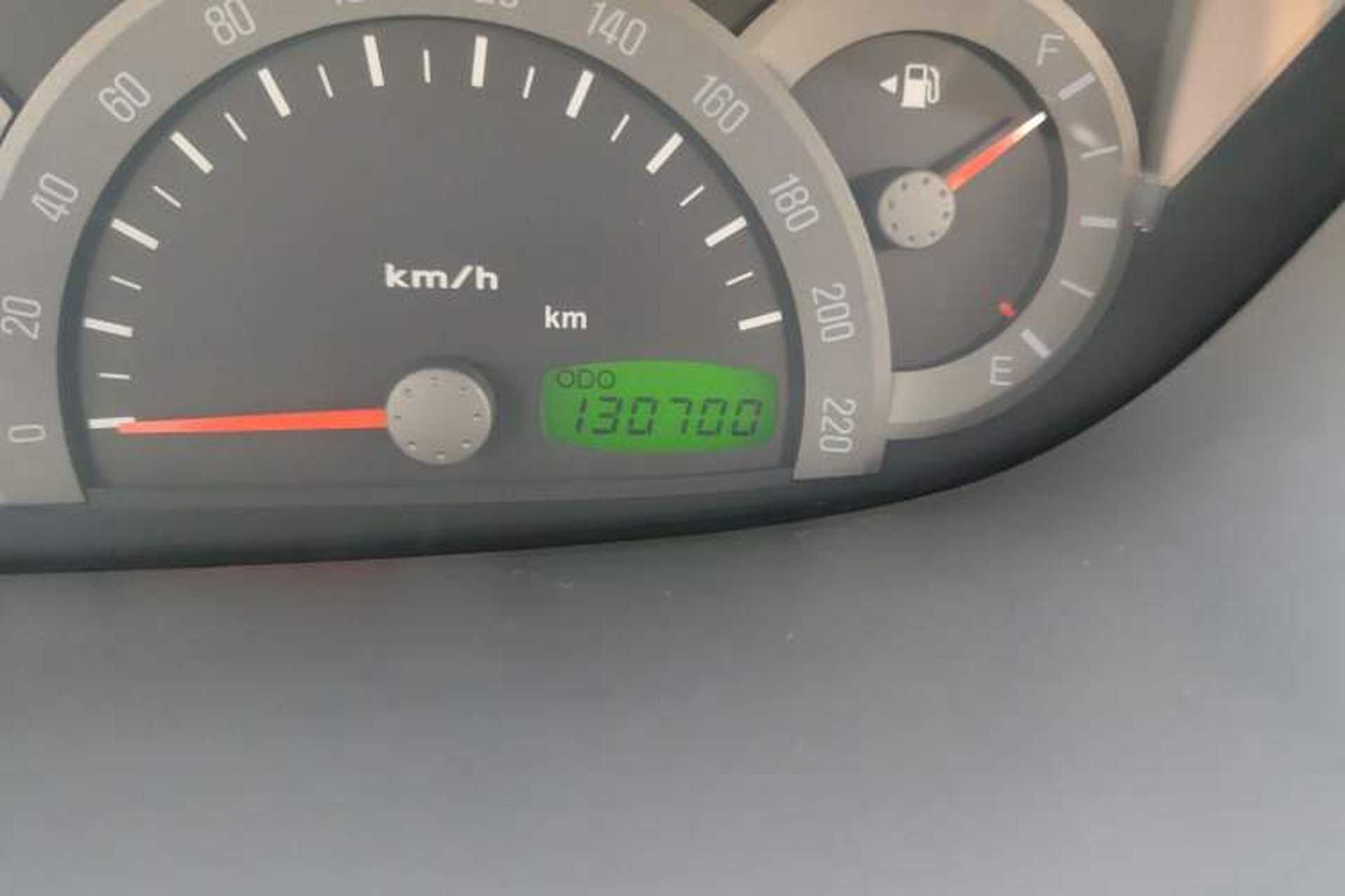 Used SsangYong Rodius 2014 2.0T Diesel Two-Wheel Drive Elite Navigation Edition Odometer Close Up