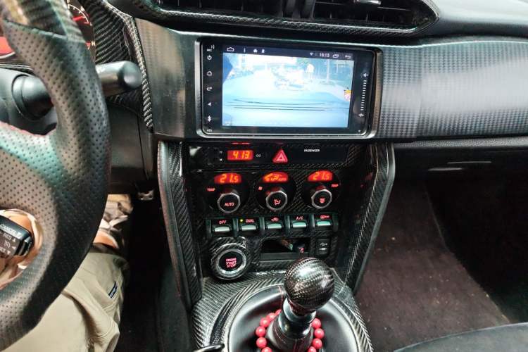 Used Subaru BRZ 2013 2.0i Manual Luxury Model Audio And AC Panel