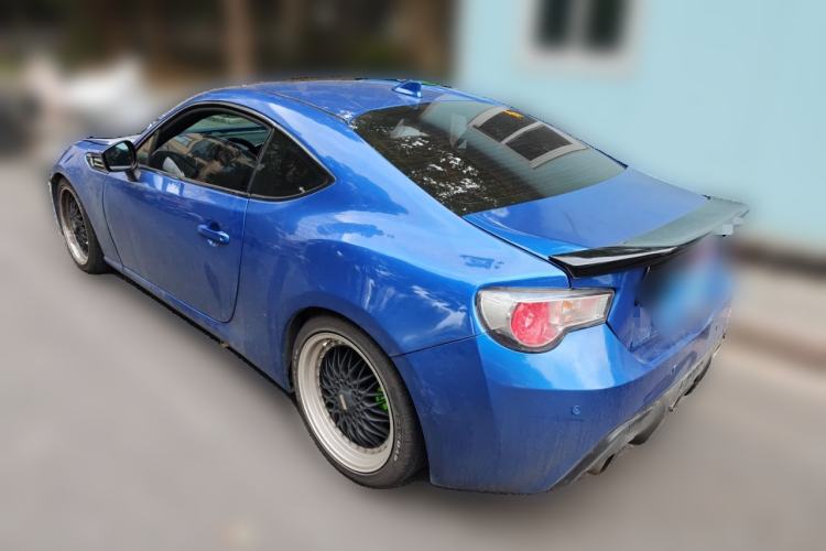 Used Subaru BRZ 2013 2.0i Manual Luxury Model Rear Left 45 Deg