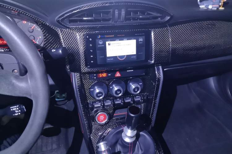 Used Subaru BRZ 2013 2.0i Manual Luxury Model Audio And AC Panel