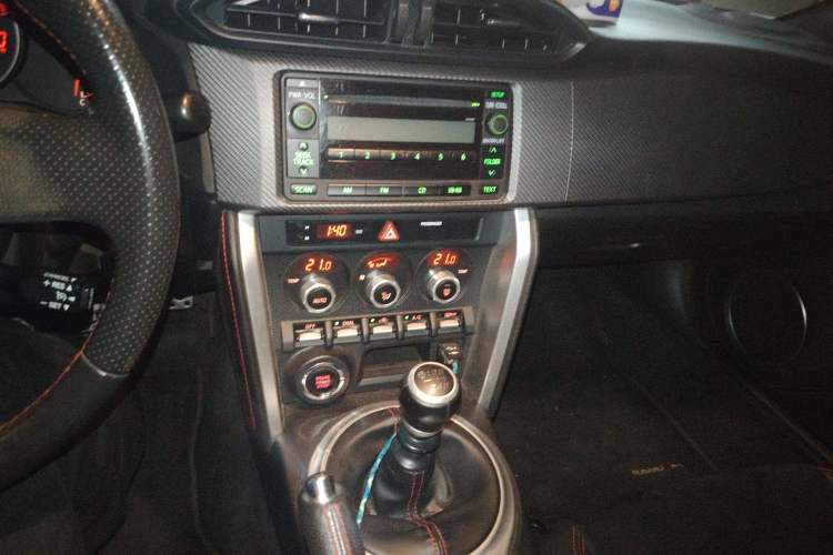 Used Subaru BRZ 2015 2.0i Manual Model Audio And AC Panel