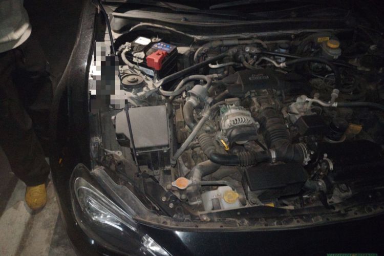 Used Subaru BRZ 2015 2.0i Manual Model Engine Bay Right