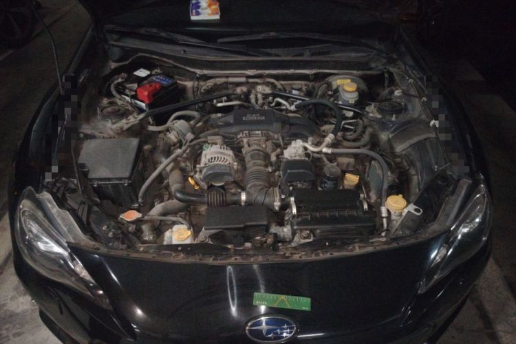 Used Subaru BRZ 2015 2.0i Manual Model Engine Bay