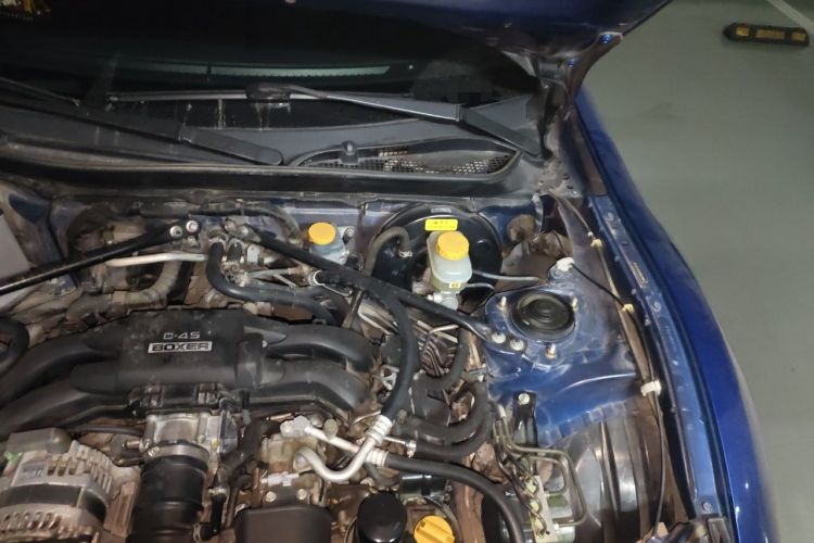 Used Subaru BRZ 2015 2.0i Manual Model Engine Bay Left