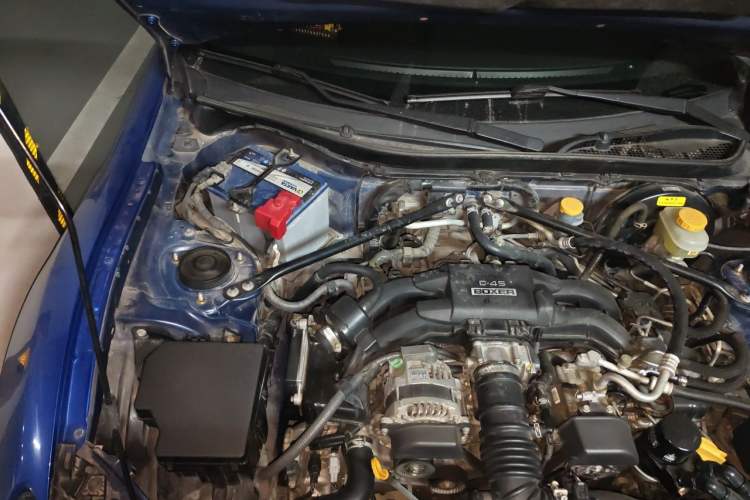 Used Subaru BRZ 2015 2.0i Manual Model Engine Bay Right