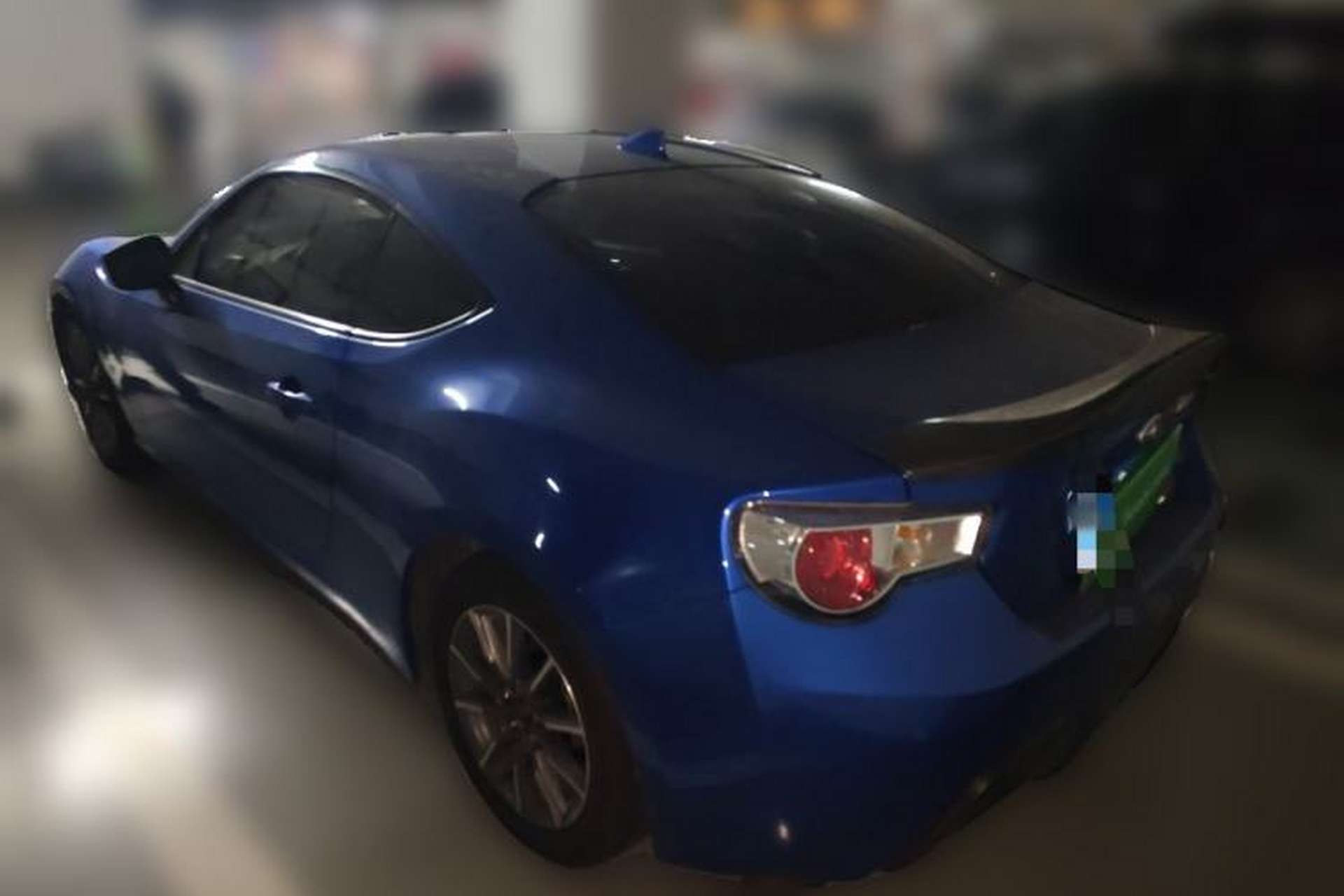 Used Subaru BRZ 2015 2.0i Manual Model Rear Left 45 Deg