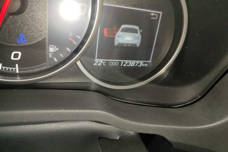 Used Subaru BRZ 2017 2.0i Manual Type-RS Edition Odometer Close Up