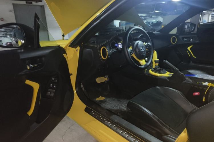 Used Subaru BRZ 2017 2.0i Automatic Type-RS Yellow Special Edition Driver Seat