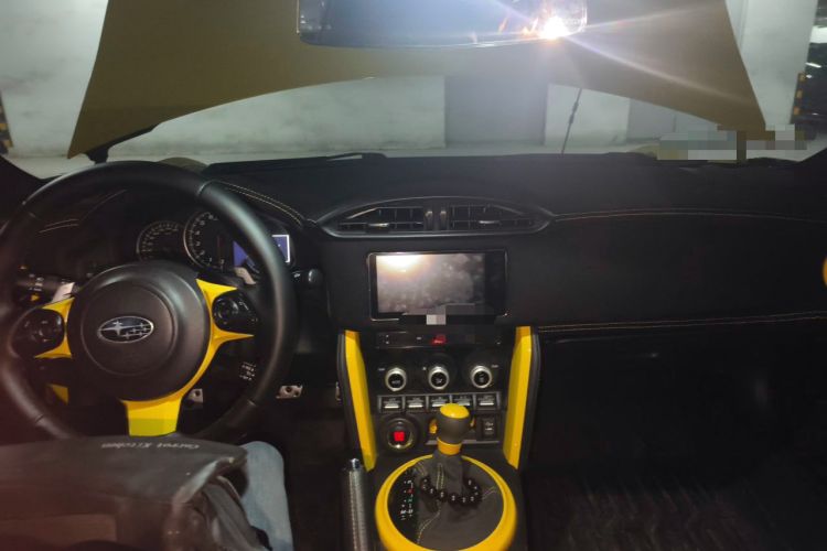 Used Subaru BRZ 2017 2.0i Automatic Type-RS Yellow Special Edition Headliner