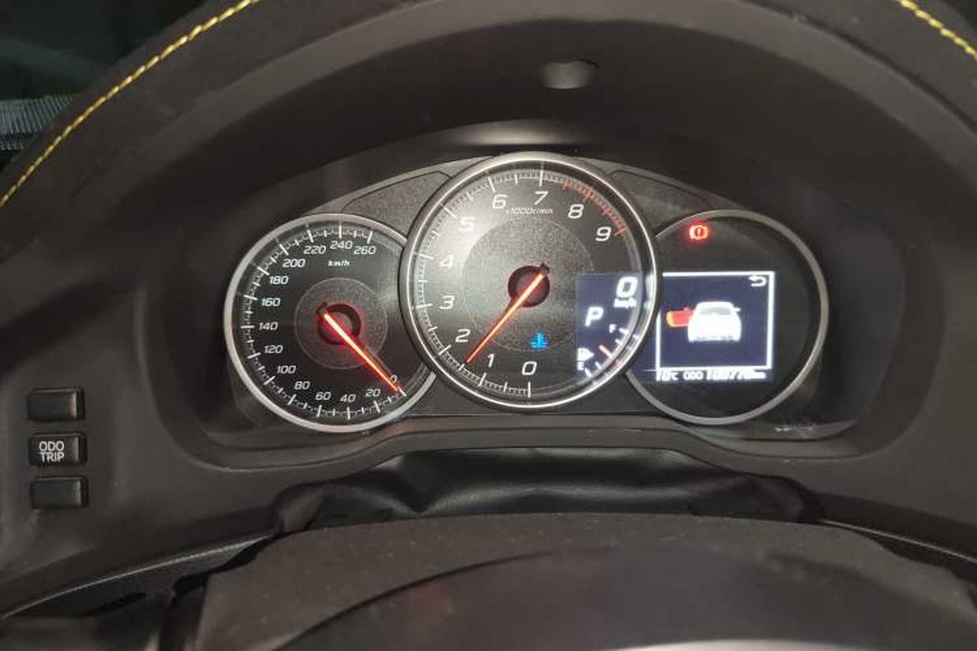 Used Subaru BRZ 2017 2.0i Automatic Type-RS Yellow Special Edition Instrument Cluster