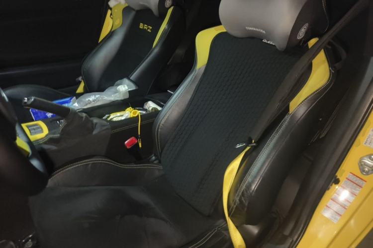 Used Subaru BRZ 2017 2.0i Automatic Type-RS Yellow Special Edition Left Rear Seat