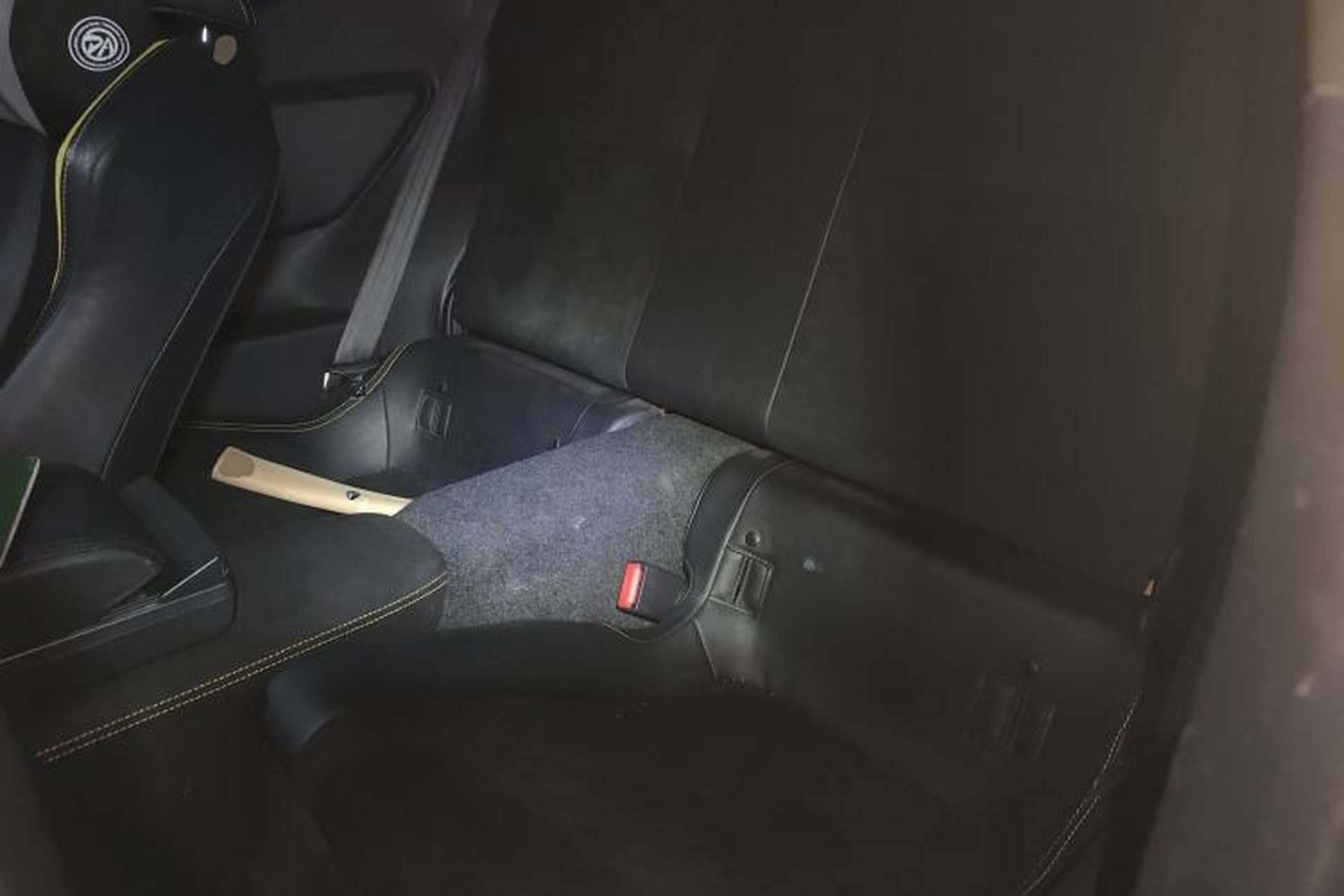 Used Subaru BRZ 2017 2.0i Automatic Type-RS Yellow Special Edition Left Rear Seat