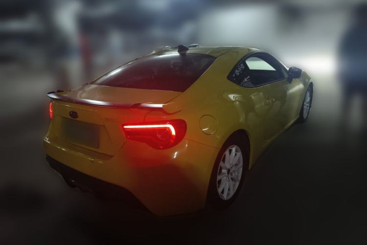 Used Subaru BRZ 2017 2.0i Automatic Type-RS Yellow Special Edition Rear Right 45 Deg