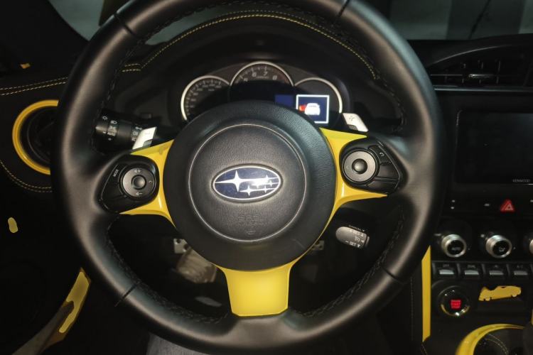 Used Subaru BRZ 2017 2.0i Automatic Type-RS Yellow Special Edition Steering Wheel