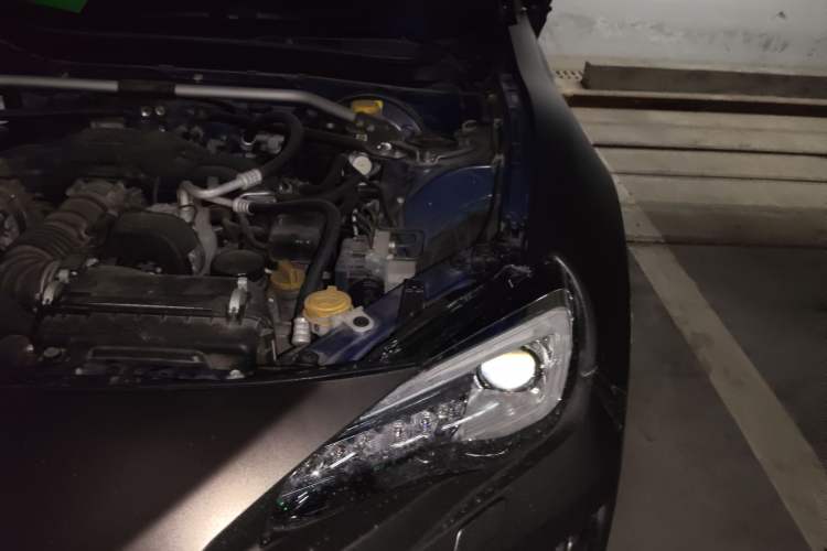 Used Subaru BRZ 2020 2.0L Manual Type-RS Edition Engine Bay Left