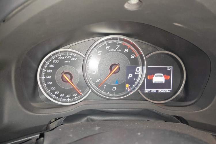 Used Subaru BRZ 2020 2.0L Automatic Type-RS Version Instrument Cluster