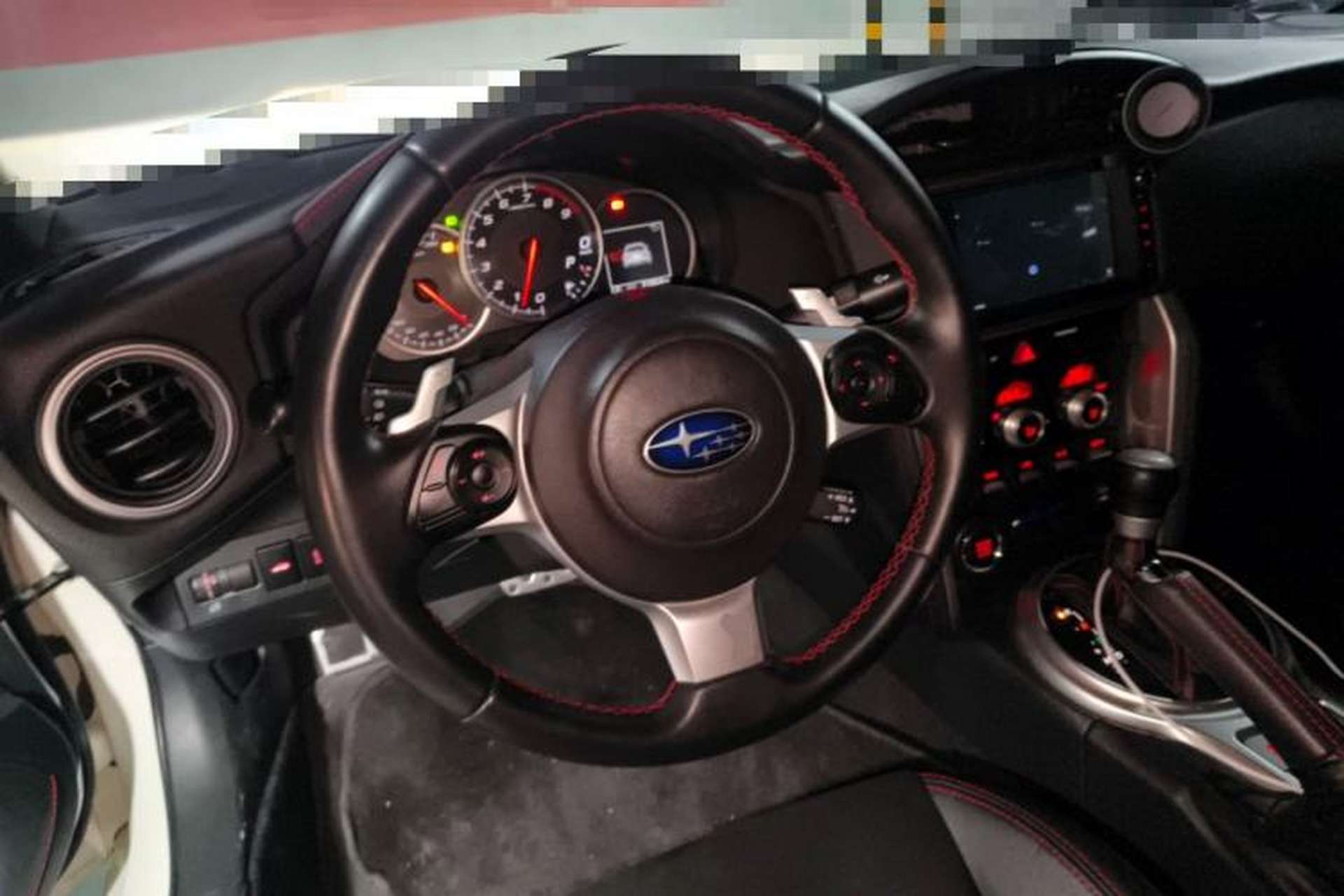 Used Subaru BRZ 2020 2.0L Automatic Type-RS Version Steering Wheel