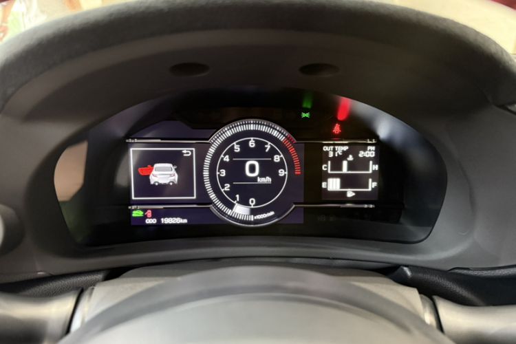 Used Subaru BRZ 2022 2.4L Manual Version Odometer Close Up