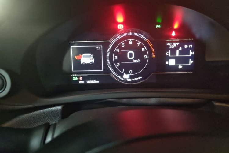 Used Subaru BRZ 2022 2.4L Manual Version Odometer Close Up