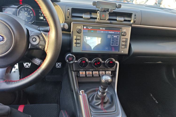 Used Subaru BRZ 2022 2.4L Manual Version Audio And AC Panel