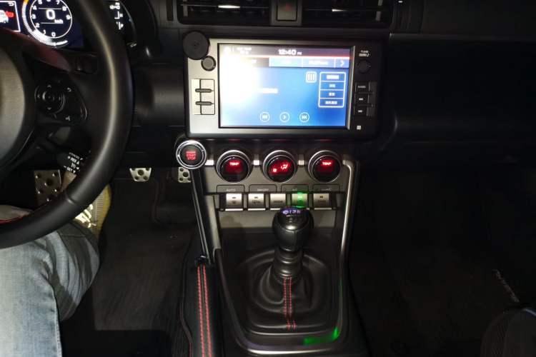 Used Subaru BRZ 2022 2.4L Manual Version Audio And AC Panel