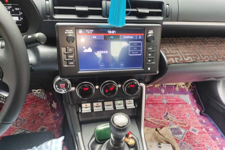Used Subaru BRZ 2022 2.4L Manual Version Audio And AC Panel