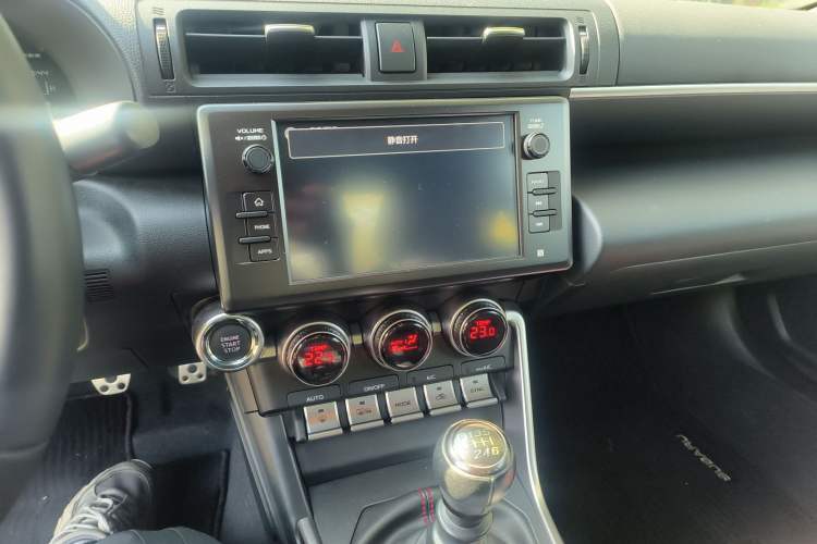 Used Subaru BRZ 2022 2.4L Manual Version Audio And AC Panel