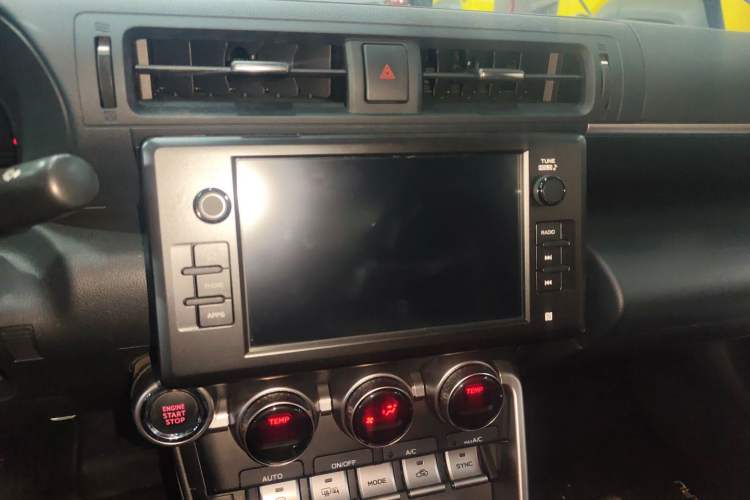 Used Subaru BRZ 2022 2.4L Manual Version Audio And AC Panel