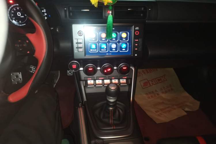 Used Subaru BRZ 2022 2.4L Manual Version Audio And AC Panel