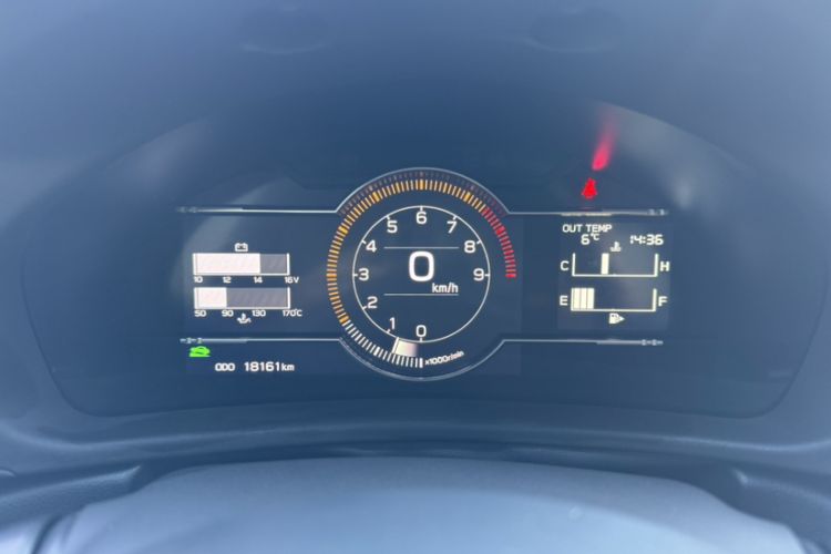 Used Subaru BRZ 2022 2.4L Manual Version Odometer Close Up