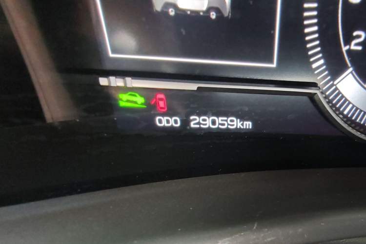 Used Subaru BRZ 2022 2.4L Manual Version Odometer Close Up