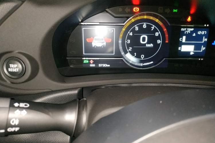 Used Subaru BRZ 2022 2.4L Manual Version Odometer Close Up