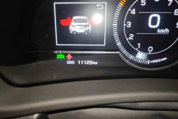 Used Subaru BRZ 2022 2.4L Manual Version Odometer Close Up