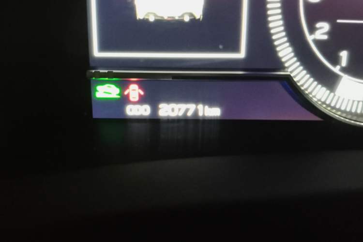 Used Subaru BRZ 2022 2.4L Manual Version Odometer Close Up
