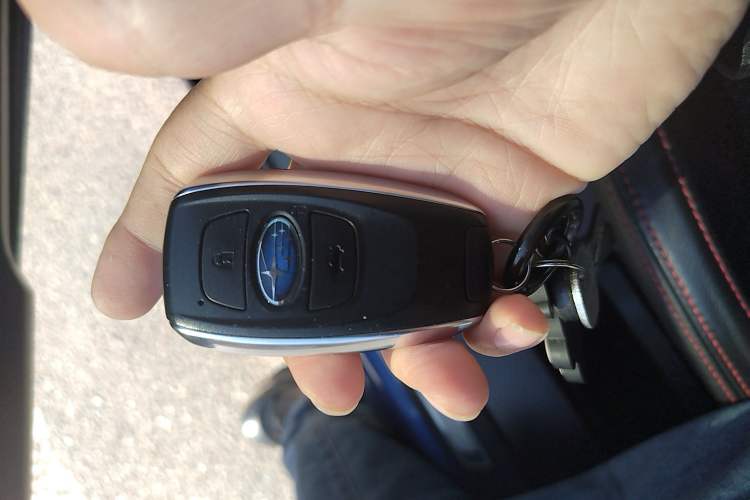 Used Subaru BRZ 2022 2.4L Manual Version Vehicle Key