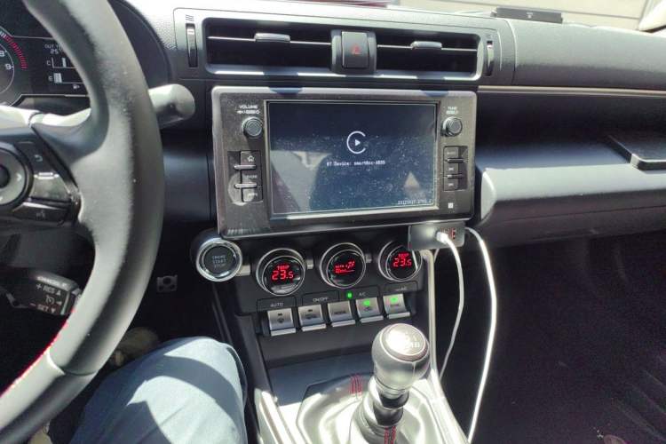 Used Subaru BRZ 2022 2.4L Manual Version Audio And AC Panel