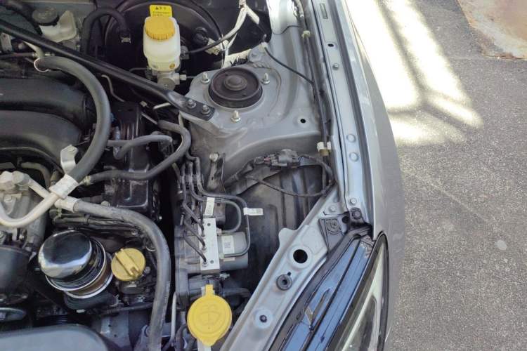 Used Subaru BRZ 2022 2.4L Manual Version Engine Bay Left