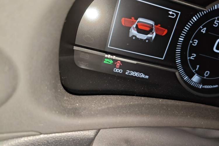Used Subaru BRZ 2022 2.4L Manual Version Odometer Close Up
