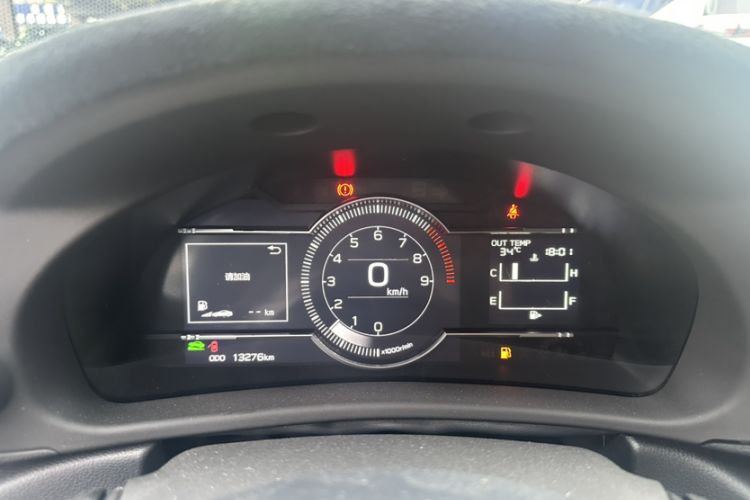 Used Subaru BRZ 2022 2.4L Manual Version Odometer Close Up
