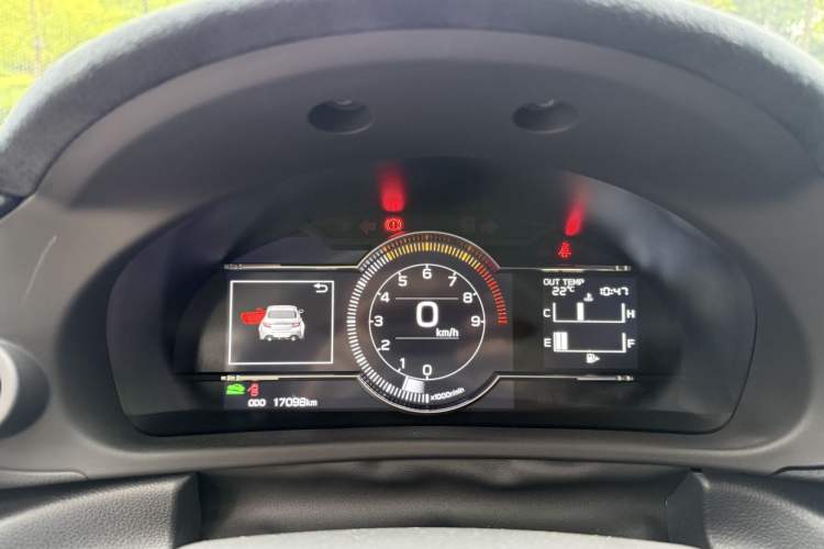 Used Subaru BRZ 2022 2.4L Manual Version Odometer Close Up