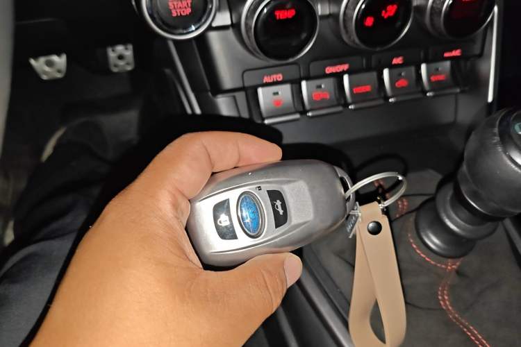 Used Subaru BRZ 2022 2.4L Manual Version Vehicle Key