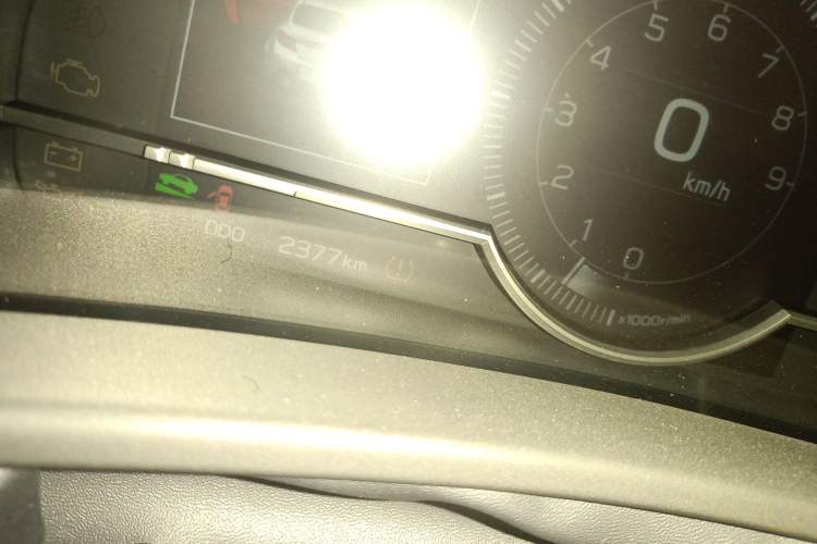 Used Subaru BRZ 2022 2.4L Manual Version Odometer Close Up
